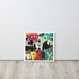 Affiche encadrée "La Folie sous le Bonnet"