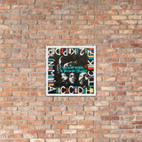 Affiche encadrée "An experimental fusion of Hip-Hop and Jazz"