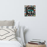 Affiche "An experimental fusion of Hip-Hop and Jazz"