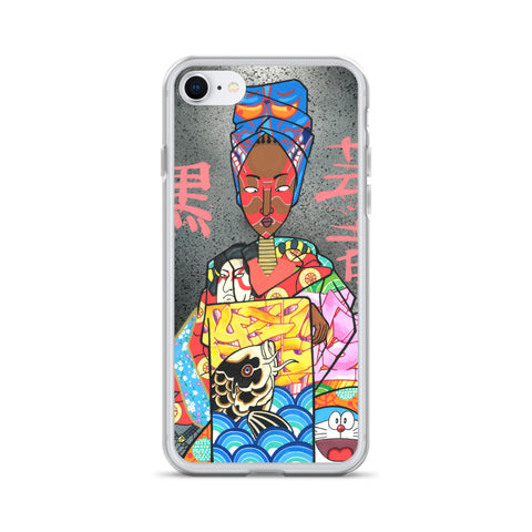Coque iPhone "Geisha Nubienne"