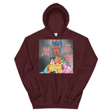 Sweat à capuche "Geisha Nubienne"